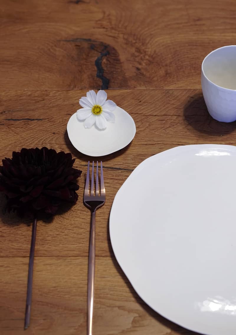 Assiette plate Selena en porcelaine blanche Ø 26,5 cm : Assiettes et  couverts AUTRES MARQUES maison - botanic®