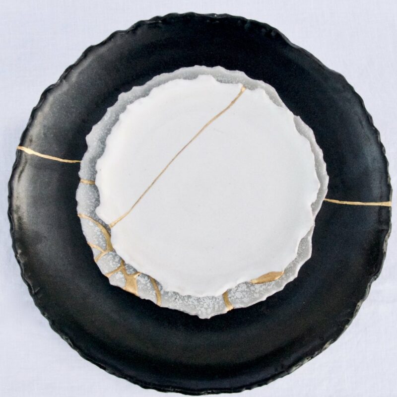 PETITE ASSIETTE EN KINTSUGI