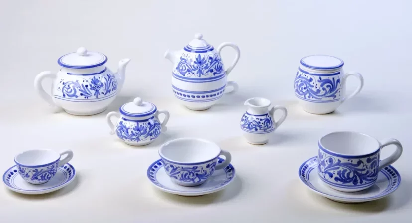 service à thé ou café en céramique