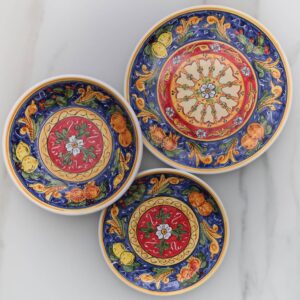 Vaisselle artisanale sicilienne décorée sur mesure