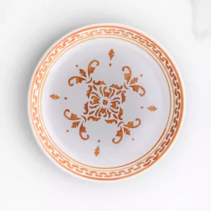 Assiette plate en céramique sicilienne