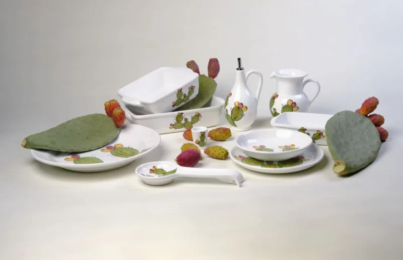 assiettes en céramique sicilienne