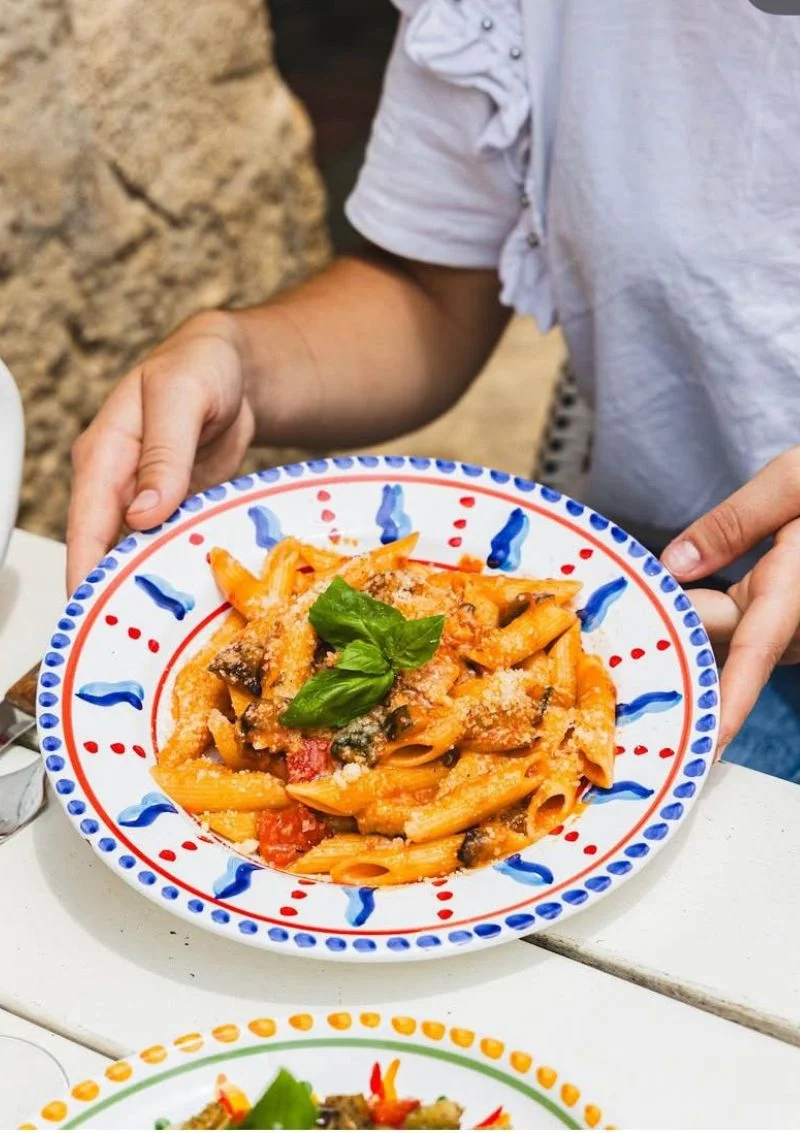l'assiette rayon de soleil bleu par maison gala pour le clan des mamma