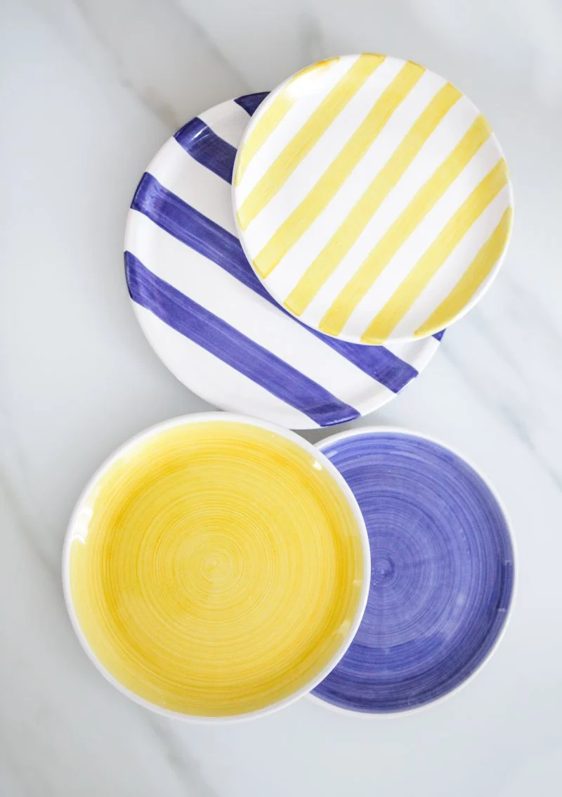 ASSIETTE PLATE DÉCOR "RIGATO" – Image 2