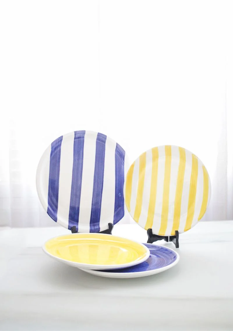 ASSIETTE PLATE DÉCOR "RIGATO" – Image 3