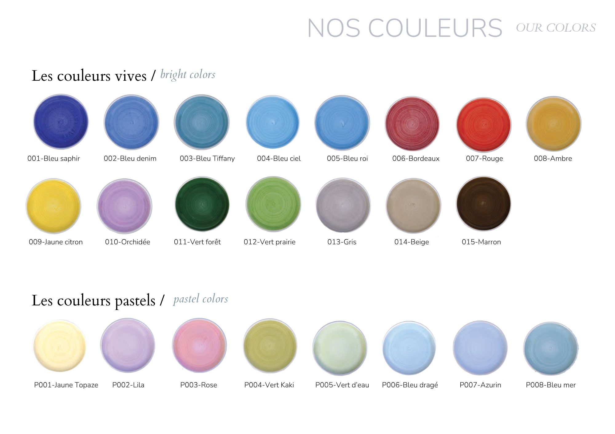 ASSIETTE PLATE DÉCOR "RIGATO" – Image 4