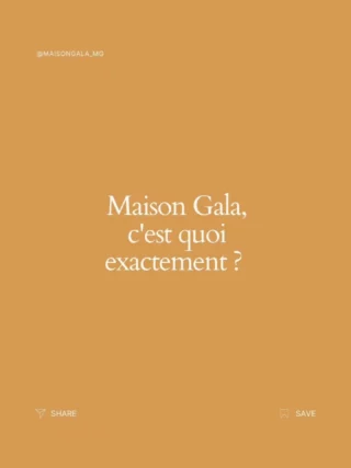 Instagram post from maisongala_mg. This post is in position 4.