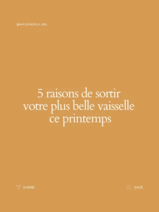 Instagram post from maisongala_mg. This post is in position 2.